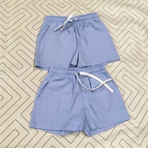 Southern Smocked Company Blue Shorts